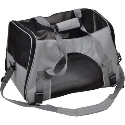 HOMEMAISON Sac de transport pour petits animaux - Anthracite - 48 cm
