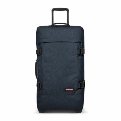 EASTPAK Sac de voyage  Tranverz Triple Denim Taille M 78 L Bleu marine