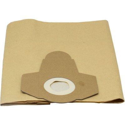 GRIZZLY TOOLS Sac-filtre en papier de 20 l, paquet de 5 (haute r&eacute;sistance, brun) 30250132