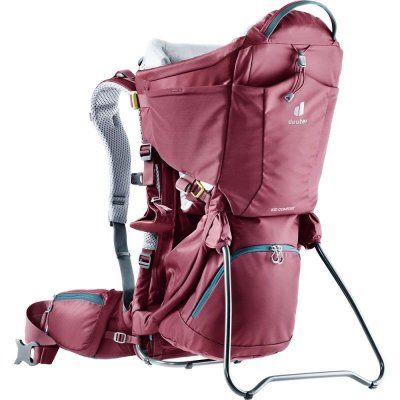 DEUTER sac porte bebe  kid comfort rouge maroon