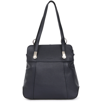 HEXAGONA Sac Port&eacute; &Eacute;paule Et Sac &Agrave; Dos  Bleu