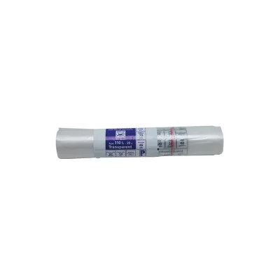  Sac poubelle TRANSP,110LX25 30M 1037418 - Publi Embal