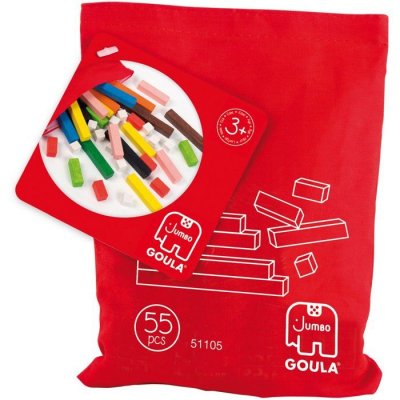 GOULA Sac r&eacute;glettes initiation math&eacute;matiques : 55 pi&egrave;ces