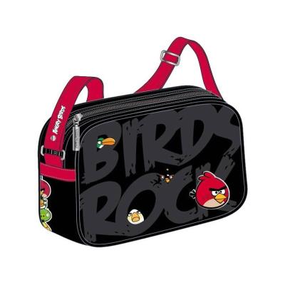 GENERIQUE Sac Reporter horizontal noir : Angry Birds Alpa