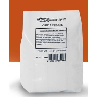 DTM Sachet de 1 kg de paraffine blanche pour fabriquer des bougies