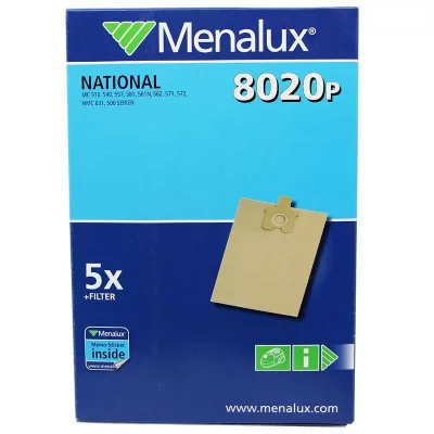MENALUX Sachet De Sacs National Pour Pieces Aspirateur Nettoyeur Petit Electromenager - T26