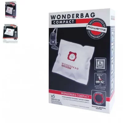 GENERIQUE Sachet de sacs wonderbag compact x5 pour aspirateur constructeurs divers - 5588375