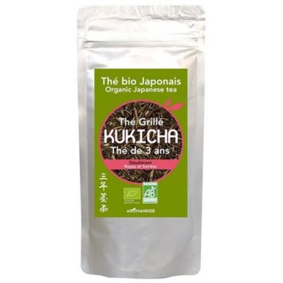 TH Sachet de &eacute; biologique japonais Kukicha 80 g - &eacute;s Bios du Monde