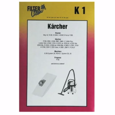TORNADO Sachet X3 Sacs Karcher Pour Pieces Aspirateur Nettoyeur Petit Electromenager - 5392509