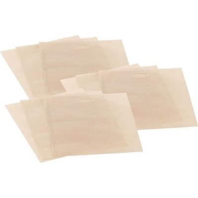 ROSENSTEIN & SOHNE Sachets antiadh&eacute;sifs XL r&eacute;utilisables pour four et grille-pain - x9