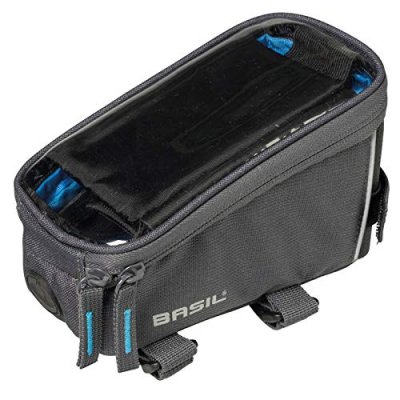 BASIL Sacoche de cadre  gris fonc&eacute; pour iPhone (1L)