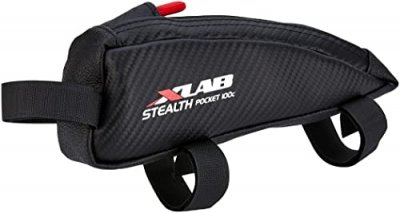 XLAB Sacoche de cadre  Stealth Pocket 100 (carbone) - 330 ml Noir