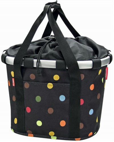 KLICKFIX Sacoche de guidon  bikebasket noir