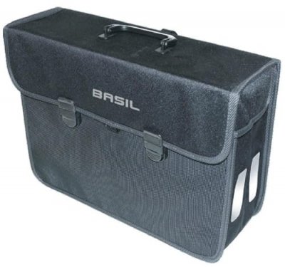 BASIL Sacoche de porte bagage  malaga noir