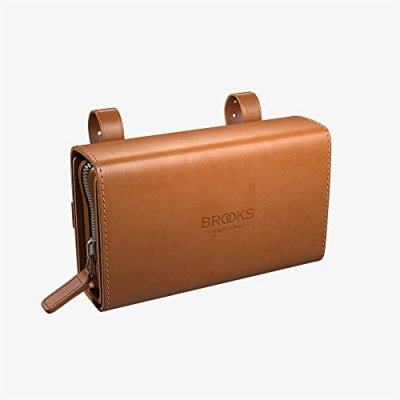 BROOKS ENGLAND Sacoche de selle  (forme de D) - Taille unique Honey