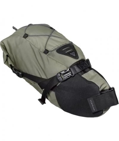 TOPEAK Sacoche de selle  BackLoader - Vert} - 10 Litres}, Vert}