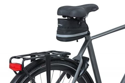 BASIL Sacoche de selle v&eacute;lo &agrave; soufflet  Mada (1L)