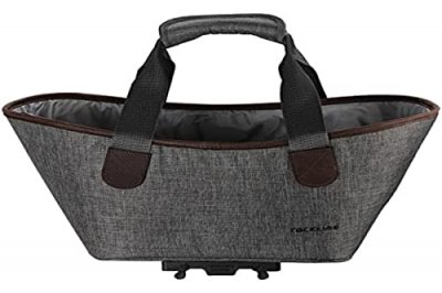 TUBUS Sacoche de v&eacute;lo Racktime Agnetha 2.0 gris pour porte bagage Racktime