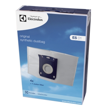 ELECTROLUX Sacs aspirateur  ES01 avec 1 filtre moteur Blanc