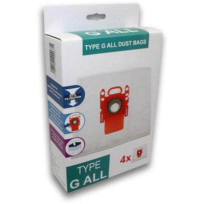 FIDEALE Sacs aspirateur type g all boite de 4 sacs  TPM-21