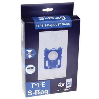 SAUGAUF Sacs aspirateur type sbag boite de 4 sacs Fideale TPM-15