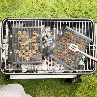 PLANETE DISCOUNT Sacs de cuisson pour barbecue BBQNet InnovaGoods (Pack de 2)