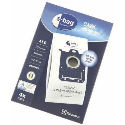 ELECTROLUX Sacs microfibre (x4) S-bag E201B Classic Aspirateur Philips/