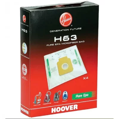 HOOVER Sacs (x4) h63 pure epa freespace sprint pour aspirateur 