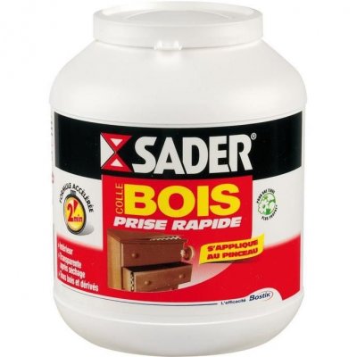 SADER  - Colle Bois Prise Rapide 650g