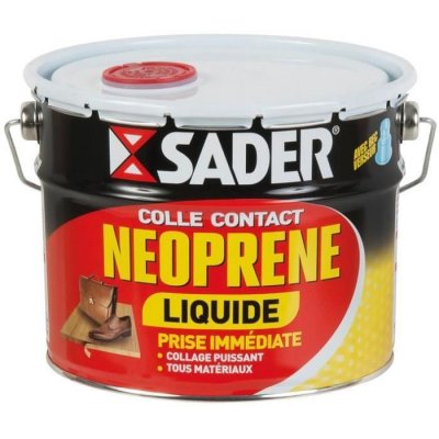 SADER  Colle contact n&eacute;opr&egrave;ne liquide seau - 2.5 L
