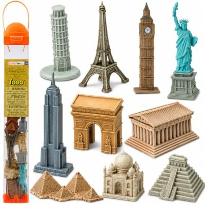 SAFARI LTD. Safari Ltd Around The World Toob Figure Multicolore From 3 Years