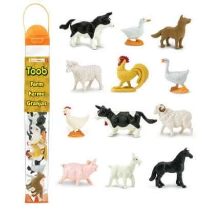 SAFARI  Ltd Farm Toob Figure Multicolore From 3 Years