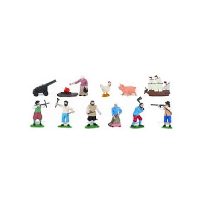 SAFARI  Ltd Jamestown Settlers Toob Figure Multicolore From 3 Years