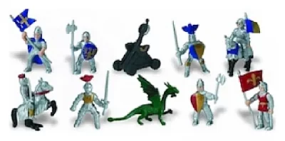 SAFARI  Ltd Knights&dragons Toob Figure Multicolore From 3 Years