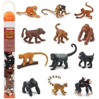 GENERIQUE Safari Ltd Monkeys&apes Toob Figure Multicolore From 3 Years