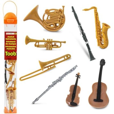 SAFARI LTD  Musical Instruments Toob Figure Multicolore From 3 Years