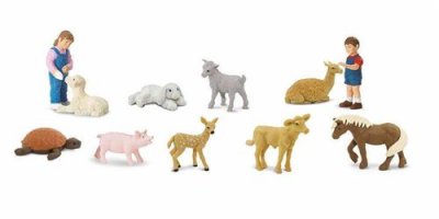 SAFARI  Ltd Petting Zoo Toob Figure Multicolore From 3 Years