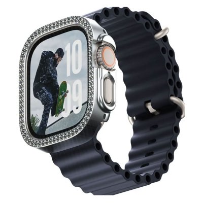 PANZERGLASS SAFE by  Bling Bumper Apple Watch 7-9 / SE 2024 - 45 mm - Argent