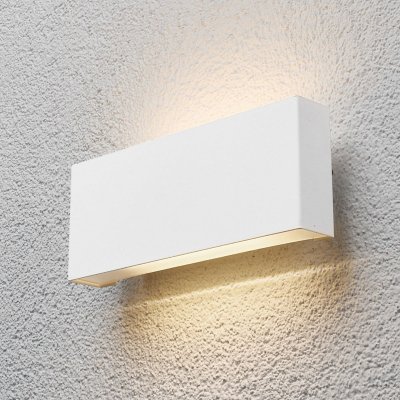 LINDBY Safira LED Applique Murale d'Ext&eacute;rieur White - 