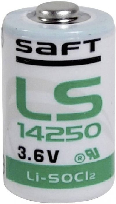 SAFT  10 Piles LS14250 / CR1/2AA  Lithium 3,6V