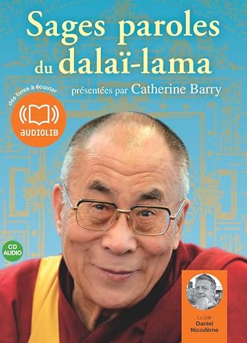 Sages paroles du dala&iuml;-lama (z) - Audio livre 1CD audio
