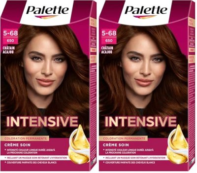 SCHWARZKOPF PALETTE Saint Algue Coloration Permanente - Ch&acirc;tain Acajou 650