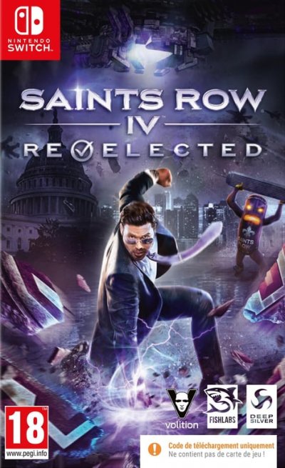 DEEP SILVER Saints Row IV : Re-elected Code in a box Nintendo Switch 