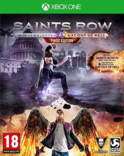 Saints Row IV Re-Elected /Gat Out Of Hell First Edition Xbox One 