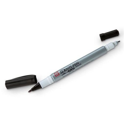 BASIC SAKURA - Identi Pen &ndash; Double pointe &ndash; Noir, SAK44101