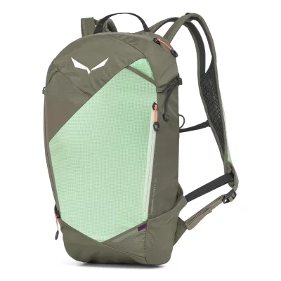 SALEWA  - Pedroc Active 12 - Sac &agrave; dos de randonn&eacute;e vert/gris