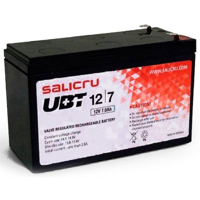 SALICRU  Ubt 12/7 7ah/12v Battery Noir