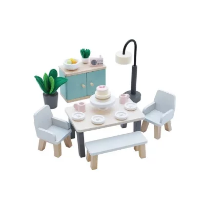 LE TOY VAN Salle &agrave; Manger de Daisylane  pour maison de poup&eacute;e