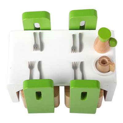 HAPE Salle &agrave; manger en bois  multicolore