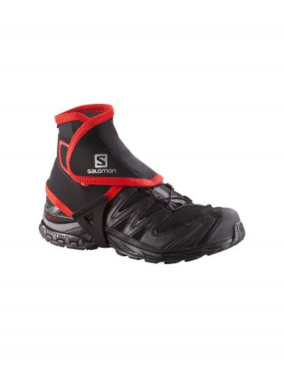 SALOMON  - Trail Gaiters High - Gu&ecirc;tres de randonn&eacute;e taille S, noir